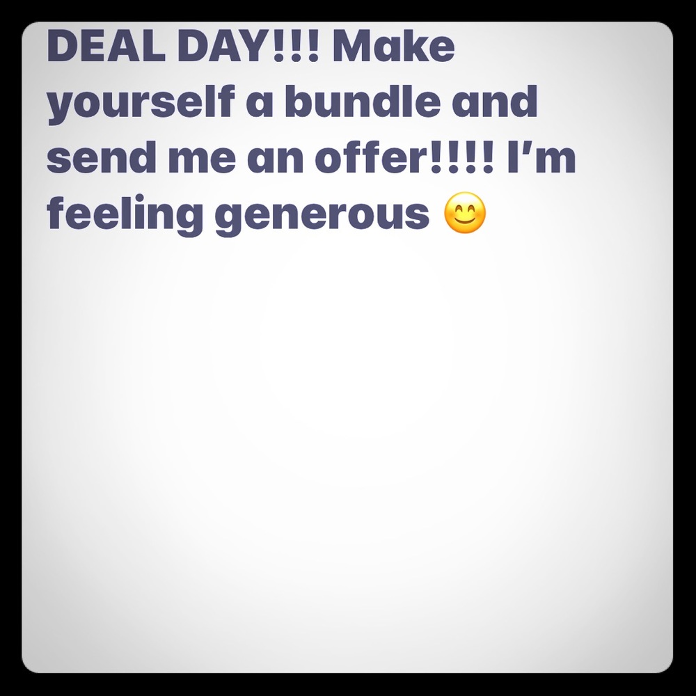 DEAL DAY!!!!